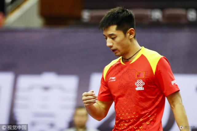 中国队鏖战波兰队，张继科扛起全队